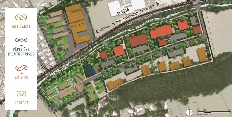 « La Corderie », le projet phare de la Tour-du-Pin pour développer l’offre aux entreprises nord-iséroises