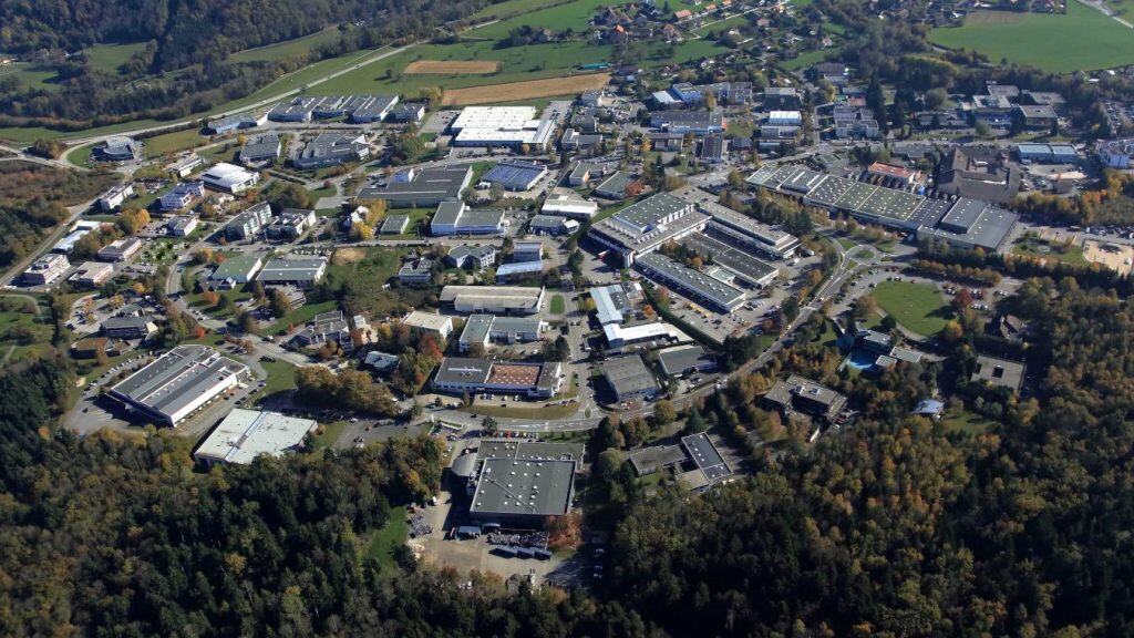 Le parc d’activités des Glaisins, à Annecy-le-Vieux