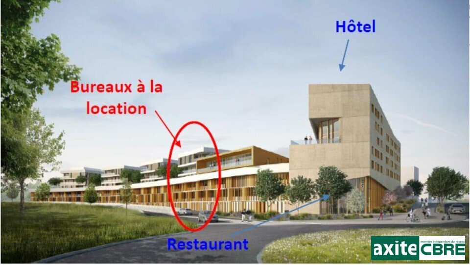 Bureaux de 103 à 1 052 m² à louer à Pringy, photo 3 sur 3