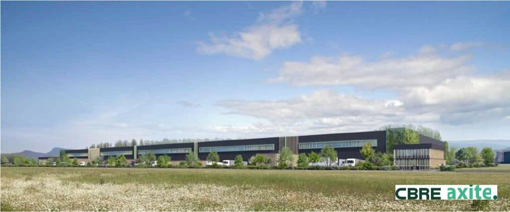 Entrepôts de 12 635 à 33 605 m² à louer à Aoste, photo 2 sur 2