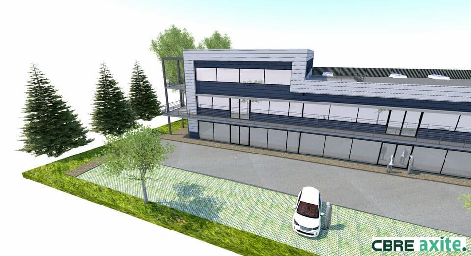 Bureaux de 323 m² à louer à Saint-Ismier, photo 2 sur 2