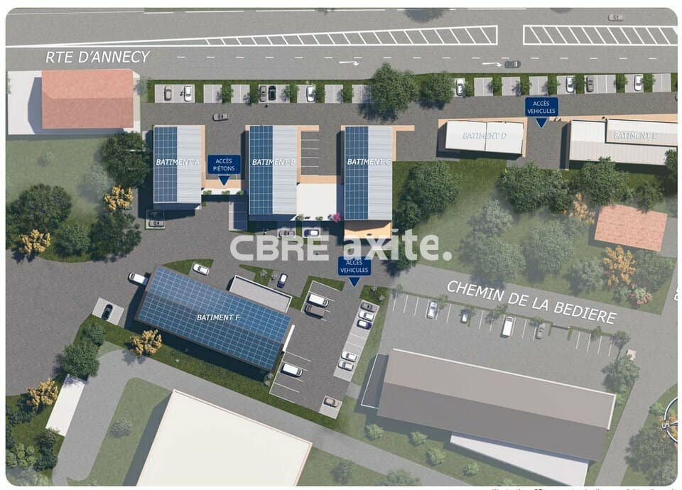 Bureaux de 32 à 1 349 m² à vendre à Charvonnex, photo 3 sur 3
