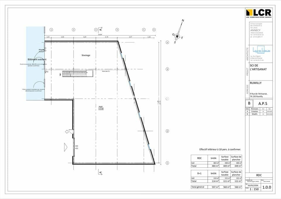 Local d’activité de 714 m² à vendre à Rumilly, photo 3 sur 6