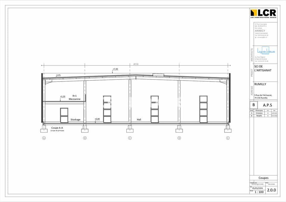 Local d’activité de 714 m² à vendre à Rumilly, photo 5 sur 6